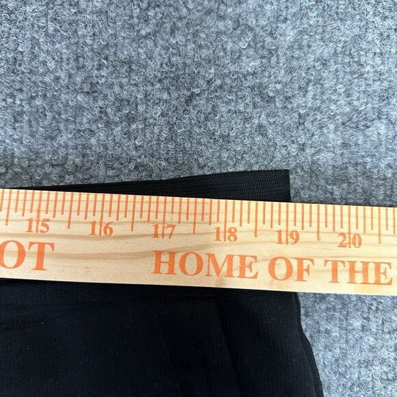 Tommy Bahama Dress Pants Mens 40 (38x29) Black Silk Pleated High Rise‎ Adult - Picture 6 of 9